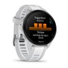 Garmin Forerunner 165 -kello - vaaleanharmaa/valkoinen