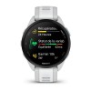 Garmin Forerunner 165 -kello - vaaleanharmaa/valkoinen