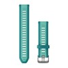 Garmin pikalukitusrannekoru - Silikoniturkoosi/Bleu - 20 mm - 010-11251-AJ