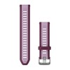 Rannekoru Quick Release Garmin - Silikoninen luumu / Lilas - 20 mm - 010-11251-AK