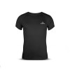 Samarreta tècnica de running de màniga curta Aerial BV Sport - Negre