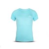 Samarreta tècnica de running de màniga curta Aerial BV Sport - Blau