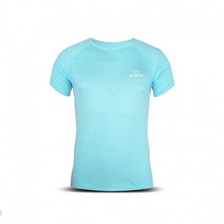 Samarreta tècnica de running de màniga curta Aerial BV Sport - Blau
