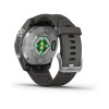 Fenix 7S Pro Garmin -kello - Solar Edition - hopea harmaalla hihnalla