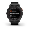 Garmin Fenix 7 Pro Watch - Solar Edition - harmaa mustalla hihnalla