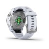 Epix Pro Garmin -kello - Standard Edition 42 mm - hopea ja valkoinen hihna