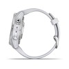 Epix Pro Garmin -kello - Standard Edition 42 mm - hopea ja valkoinen hihna
