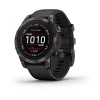 Epix Pro Garmin -kello - Standard Edition 47 mm, harmaa mustalla hihnalla