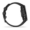 Epix Pro Garmin -kello - Standard Edition 47 mm, harmaa mustalla hihnalla