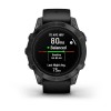 Epix Pro Garmin -kello - Standard Edition 47 mm, harmaa mustalla hihnalla
