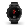 Epix Pro Garmin -kello - Standard Edition 47 mm, harmaa mustalla hihnalla