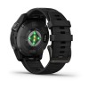 Epix Pro Garmin -kello - Standard Edition 47 mm, harmaa mustalla hihnalla