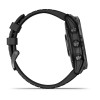 Epix Pro Garmin -kello - Standard Edition 51 mm, harmaa mustalla hihnalla
