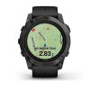 Epix Pro Garmin -kello - Standard Edition 51 mm, harmaa mustalla hihnalla