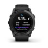 Epix Pro Garmin -kello - Standard Edition 51 mm, harmaa mustalla hihnalla