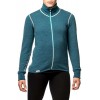 Full Zip Jacket 400 Woolpower i merinoull färg - petrol/champagne