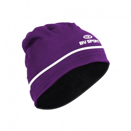 Bonnet multifonctions BV Sport - Violet/Blanc