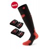 Uppvärmda skidstrumpor Heat Sock 5.0 tåhätta Lenz + litiumbatterier pack rcB1200
