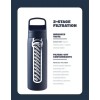 Gourde LifeStraw Serie GO de acero inoxidable