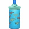 Eddy+ Kids Buidéal uisce leanaí Camelbak - balla dúbailte inslithe - Scoil na Siorcanna