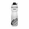 Izolowana butelka rowerowa Podium Dirt Chill Camelbak - biała