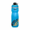 Izolowana butelka rowerowa Podium Dirt Chill Camelbak - niebieska/pomarańczowa