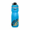 Izolowana butelka rowerowa Podium Dirt Chill Camelbak - niebieska/pomarańczowa