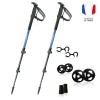 Cîme Guidetti Pole - Indigo - Aluminium - 62-135 cm