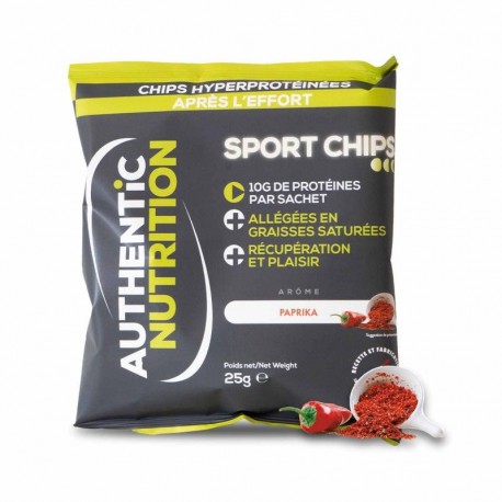 Authentic Nutrition Sport Chips Protein Chips - Paprika
