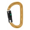 Am'D karabiini - Ball-Lock - kulta Petzl