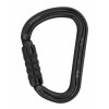 William lukittava karabiini - Triact-Lock - musta Petzl