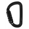 Sm'D lukittava karabiini - Triact-Lock - musta Petzl
