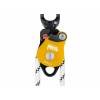 Dvojni škripec SPIN L2 - Petzl rumen