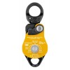 Dvojni škripec SPIN L2 - Petzl rumen