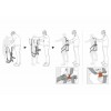Harnais completo Swan Easyfit Steel Petzl