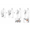 Arnés de corpo completo Swan Easyfit Petzl