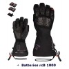 Luvas aquecidas para motocicleta Scooter Glove Lenz - baterias rcB1800