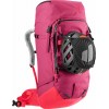 Deuter Freescape Pro 38+ SL レディース スキー バックパック - ルビーハイビスカス