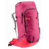 Deuter Freescape Pro 38+ SL レディース スキー バックパック - ルビーハイビスカス