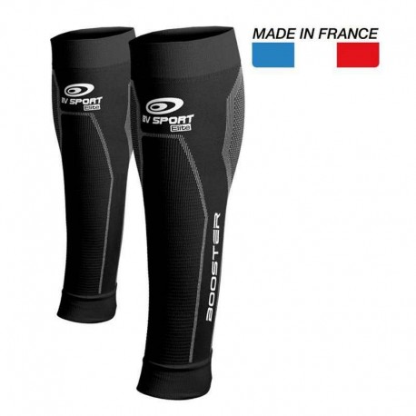 Manchons de compression Booster Elite BV Sport - noir/noir