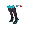 Mitjons de compressió BV Sport XLR Evo - negre/turquesa