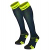 Mitjons de compressió BV Sport XLR Evo - blau/groc fluo