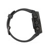 Garmin Fenix 8 -kello - 43 mm, AMOLED, safiiri, titaani, hiilenharmaa DLC mustalla hihnalla
