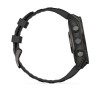 Garmin Fenix 8 kello - 47 mm, AMOLED, safiiri, titaani, hiilenharmaa DLC mustalla/kiviharmaalla rannekkeella