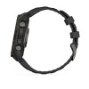 Garmin Fenix 8 kello - 47 mm, AMOLED, safiiri, titaani, hiilenharmaa DLC mustalla/kiviharmaalla rannekkeella