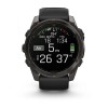 Garmin Fenix 8 kello - 51 mm, AMOLED, safiiri, titaani, hiilenharmaa DLC mustalla/kiviharmaalla rannekkeella