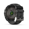 Garmin Fenix 8 kello - 51 mm, AMOLED, safiiri, titaani, hiilenharmaa DLC mustalla/kiviharmaalla rannekkeella
