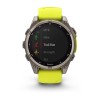 Fenix 8 Garmin kello - 47mm, SOLAR, Sapphire, Titaani, Titaani keltaisella/grafiittihihnalla