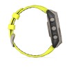 Fenix 8 Garmin kello - 47mm, SOLAR, Sapphire, Titaani, Titaani keltaisella/grafiittihihnalla