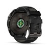 Garmin Fenix 8 kello - 51 mm, aurinko, safiiri, titaani, hiilenharmaa DLC mustalla/kiviharmaalla hihnalla